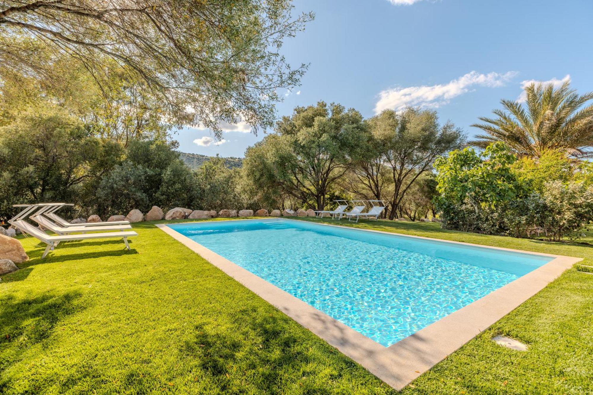 Stazzo San Teodoro Il Ginepro Piscina Condivisa Apartment Ngoại thất bức ảnh